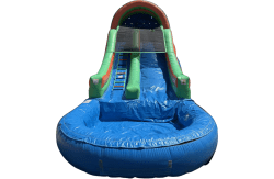 16FT Blue Magic Waterslide